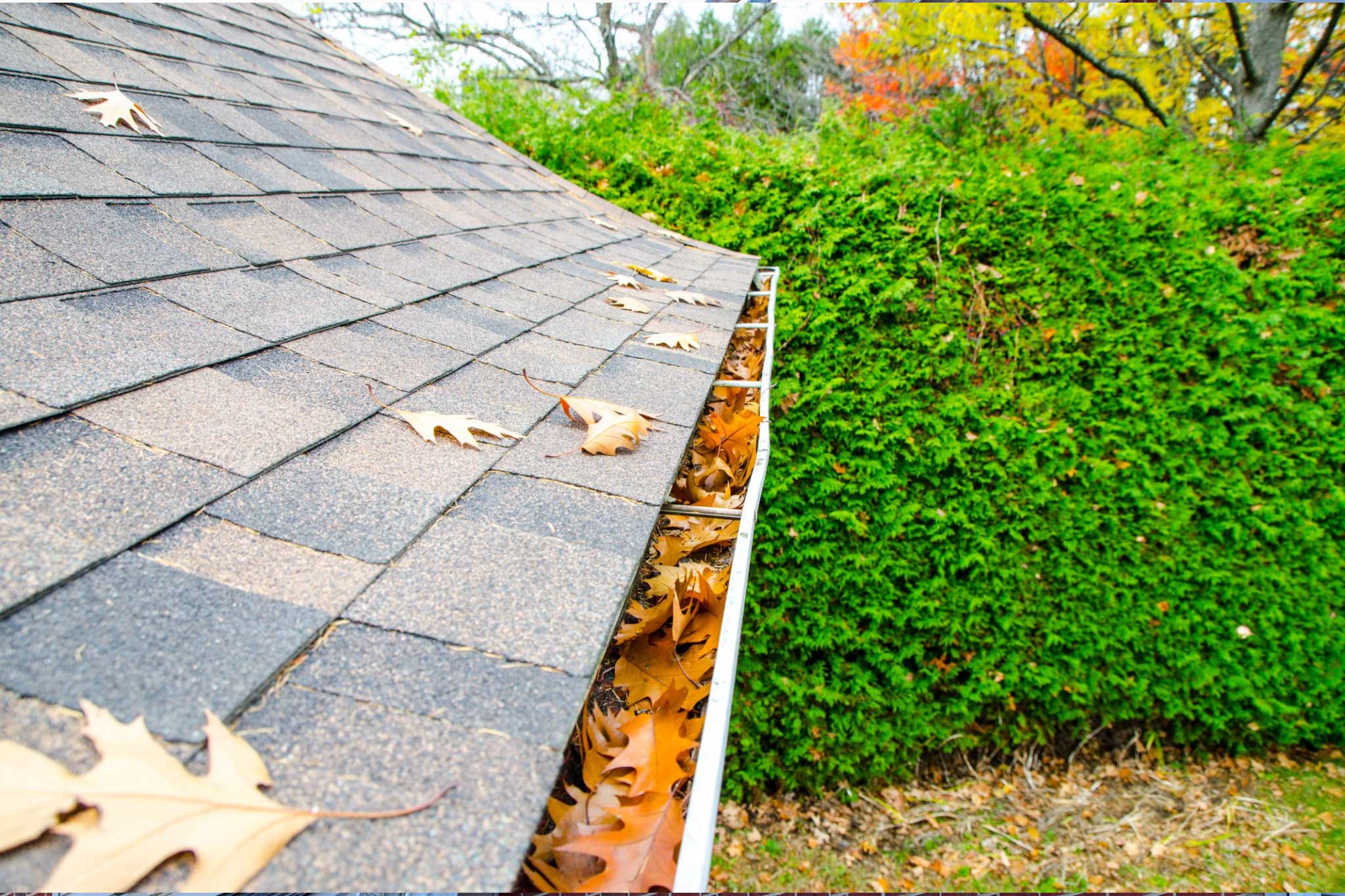 Gutter installation by Liam's Construction