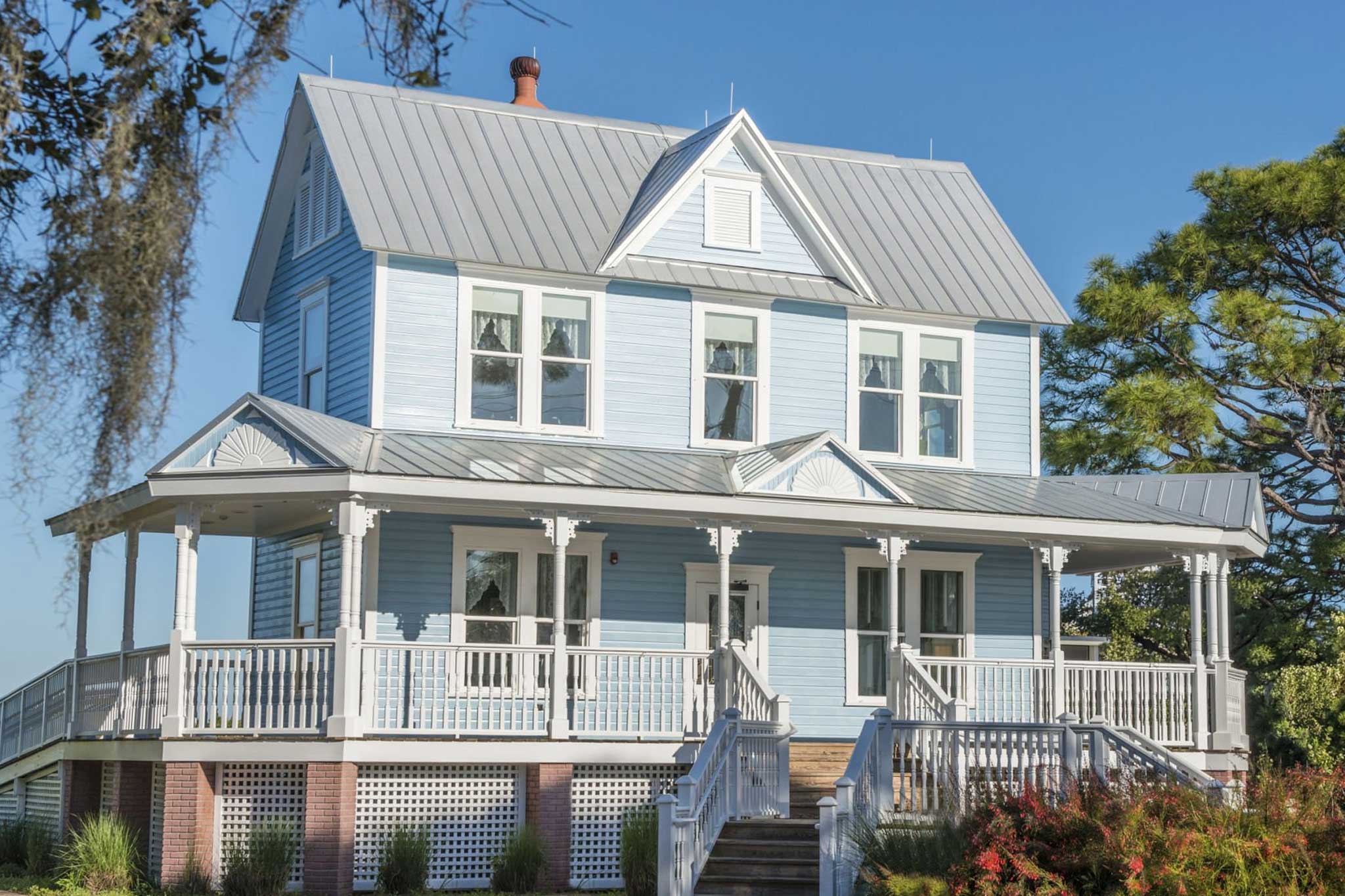 Residential metal roof service by Liam's Construction LLC