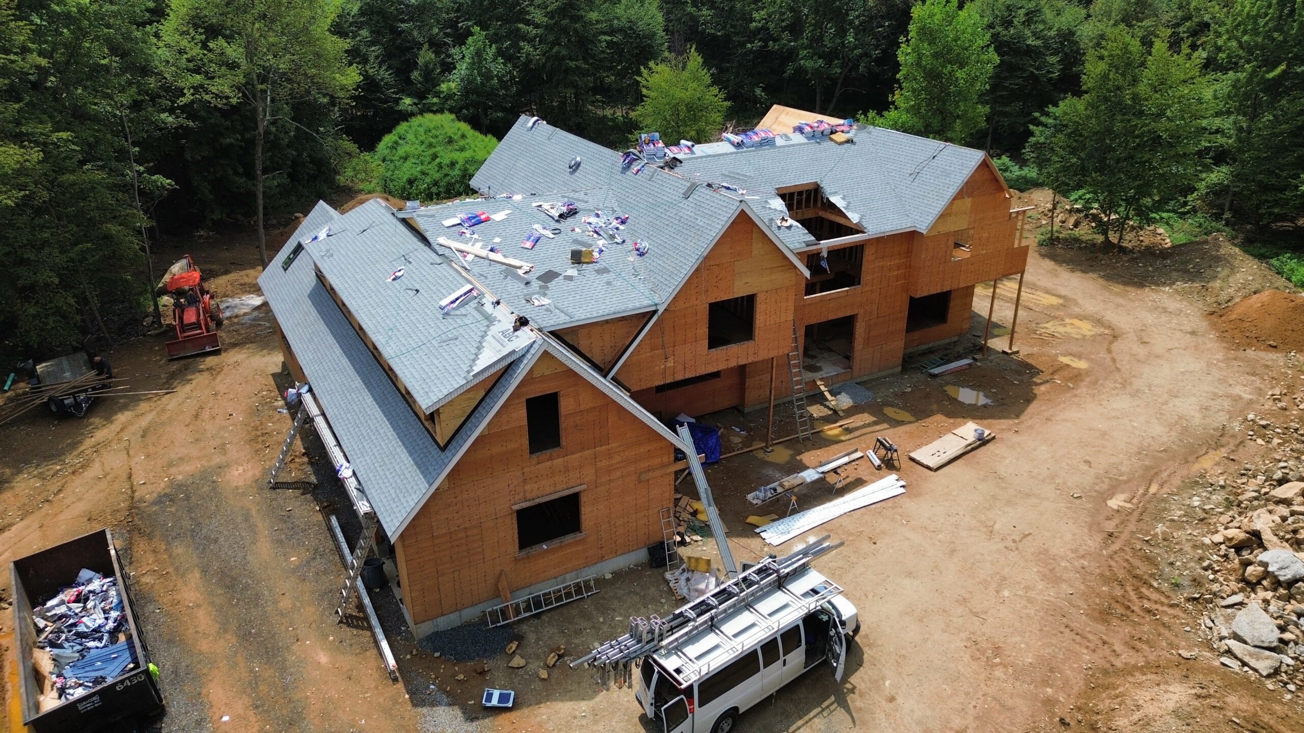 Completed roofing project by Liam's Construction