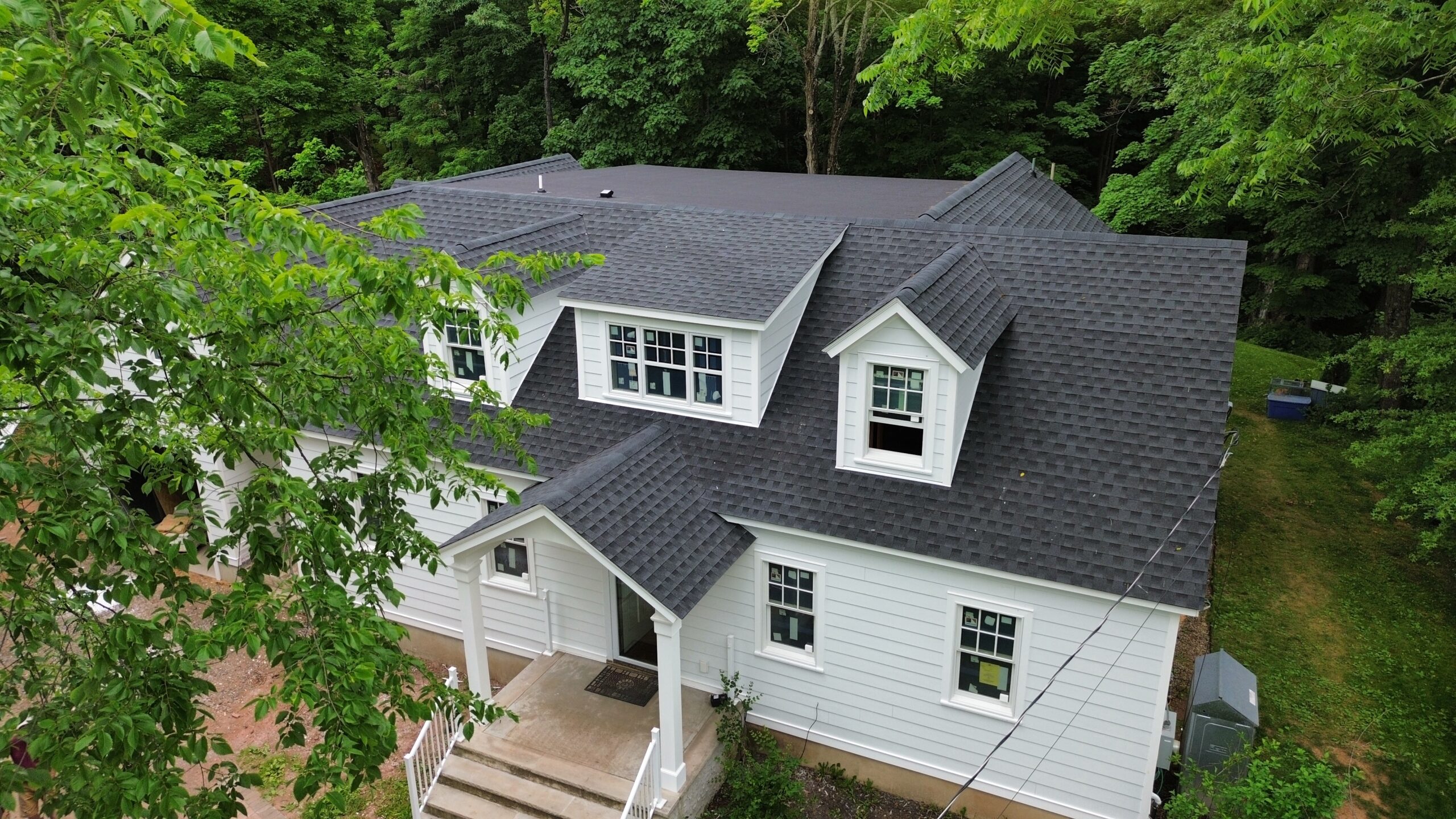 Roofing installation by Liam's Construction