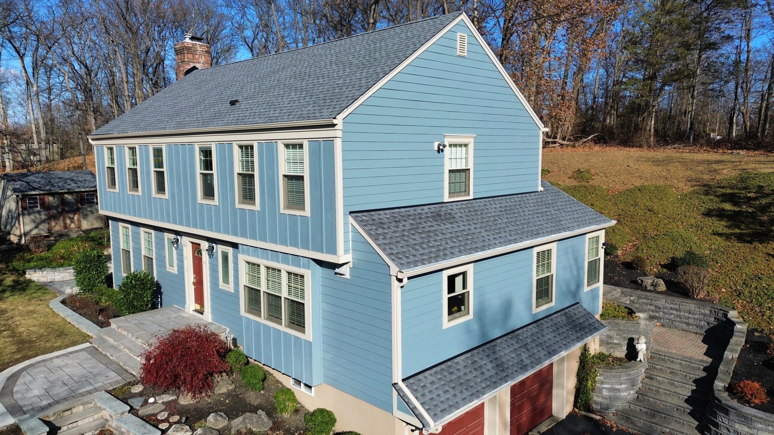 Siding exterior detail by Liam's Construction LLC