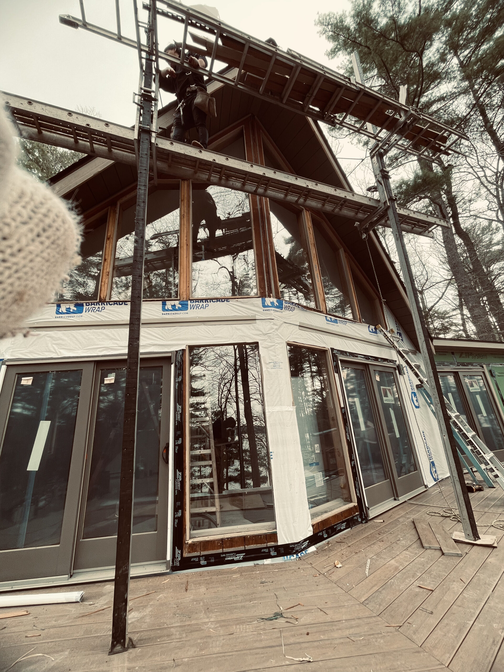 Updated siding project by Liam's Construction